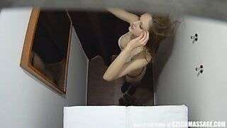 Beautiful Teen on Massage