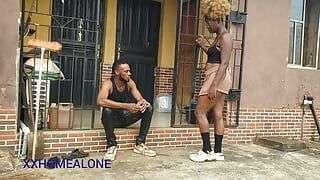 Black college girl fuck her boyfriend new Neighbor