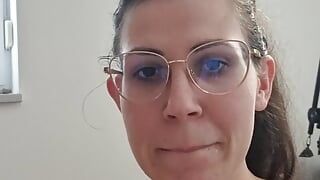 Blowing my husband with facial cumshot