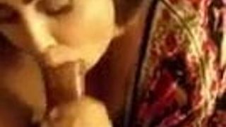 Desperate Arab wife sucks a big one…happily