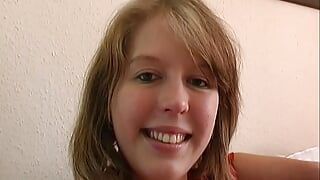 Favorite sex toy makes this blonde MILF happy as she doesn’t wait for her partner to arrive