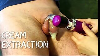 FEMDOM WIFE MILKS HUBBY CHASTITY