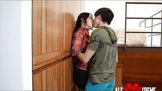 I took my friend to my new apartment and we ended up having sex