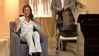 Live Orgasmus beim Teleshopping – Massagesitz