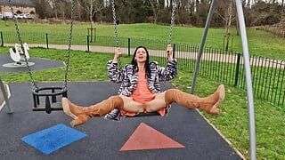 Naughty at the playground
