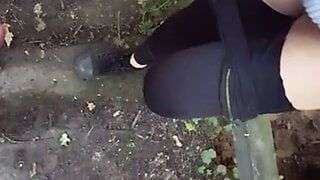 Polish couple having quick sex before someone comes