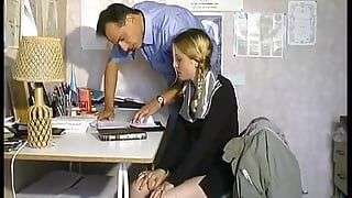 Small arrangement between a teacher and his pupil.