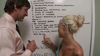 The Doctor Wants To See Delta White’s Huge Tits