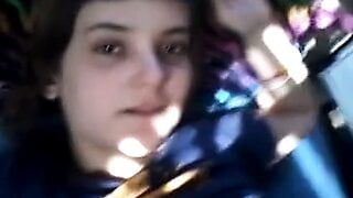 Amateur Chubby with Massive Tits Fucks BF.