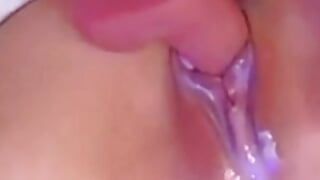 indonesian cum inside pink pussy