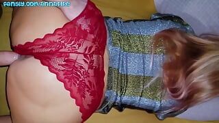 Stepmom Asks for Cum on Dirty Soles