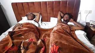 She had a bad dream and fuck the fear out of her