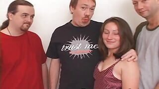 ANAL Fuck Brunette Chick SPERM Trifecta 2 Creampies 1 Spunk Swallow Bukkake Bitch!