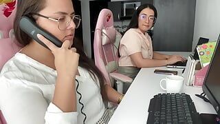 Our boss excites us, we masturbate thinking about him