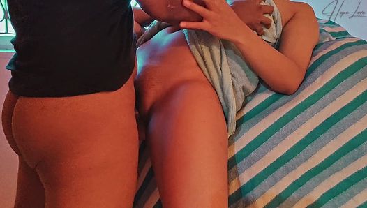 My Brother-in-law Fucked Me Before I Go To Take Shower.