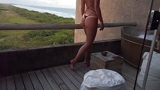 Balcony Fuck with My Best Friend’s Hot Stepsister – Amateur Sassyandruphus