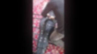 Bound head to toe in leather and vibrated