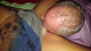 Cuck has clean-up duties on WIFE and his Friend