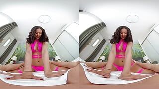 Czech VR 690 – Pink Slit in Pink Lingerie