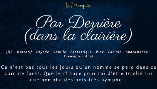 French Dirty Talk | Sex Story | Fuck the nymph in the forest