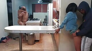 I see my stepsister fucking my fucking boyfriend and I end up fucking my stepbrother for revenge.