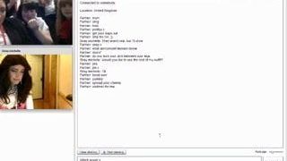 Limerick Sissy Michelle Humiliated Again on Chatroulette