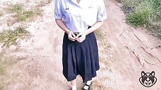 Melon Ice – Thai Student Outdoor in Forest