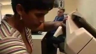 Old Boss and young Maid