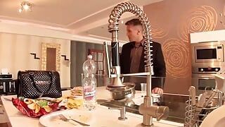 Sweet house maid gets fucked by her employer