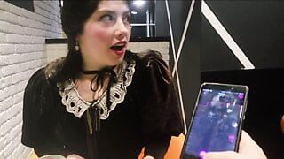 Vibrating Panties in a Restaurant