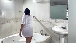 I Hide in My Shy Stepsister’s Shower and End up Giving Her the Best Fuck of Her Life