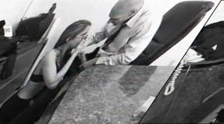 A secretary gets fucked by her coworker, then by her boss