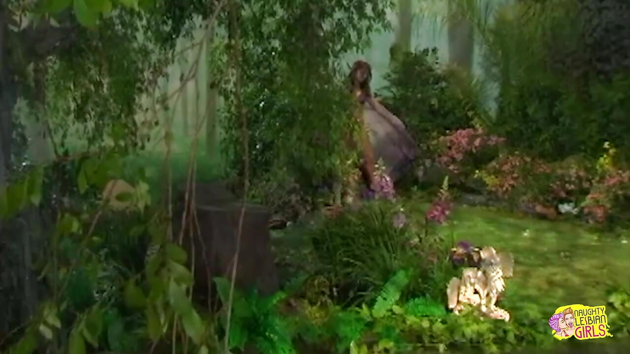 Alone by the river, a sexy babe finger herself and is joined by a brunette