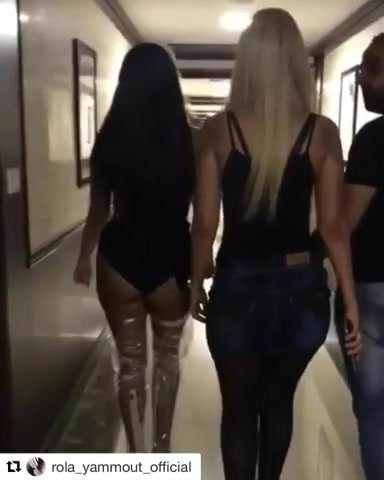 Arab Rola Yammout Beautiful Ass