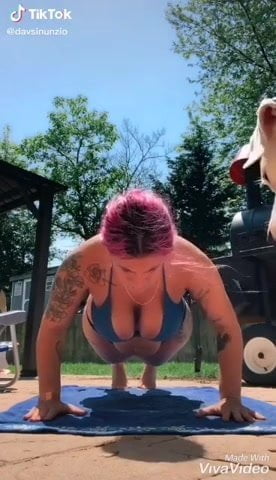 blouse bigboobs tik tok