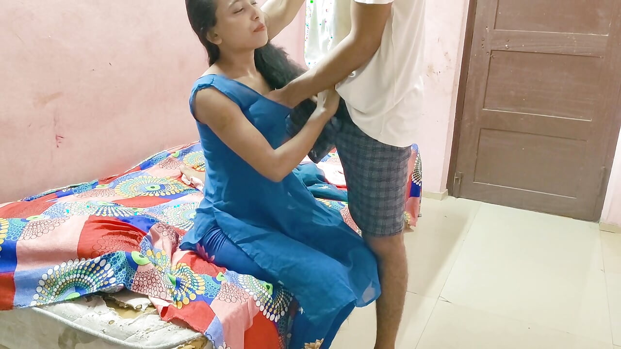 Desi Indian Cute girlfriend feels shy when guy touches her