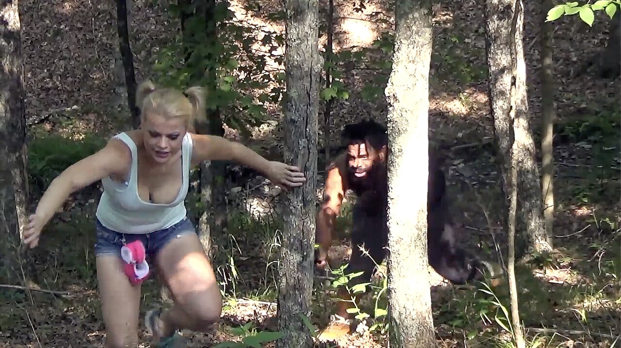 HD- Nadia White gets face fucked hard int the woods by Don Whoe