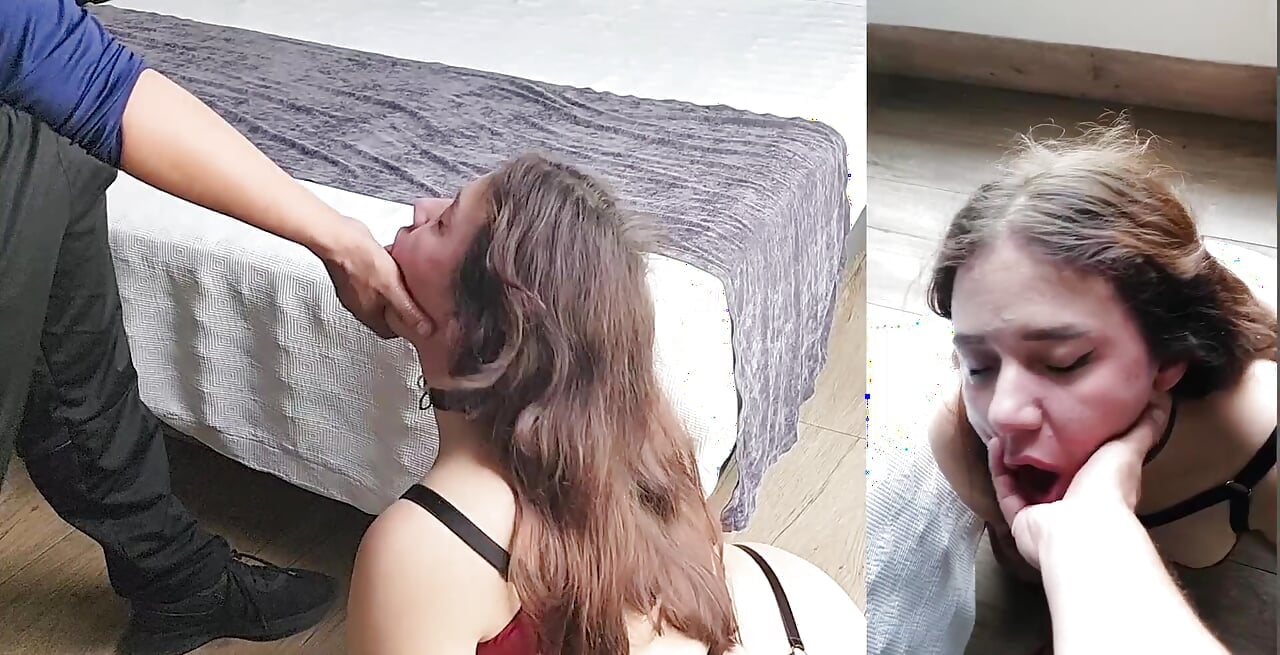 I Got Fucked so Hard Hard with Face Slapping and Oral Sex