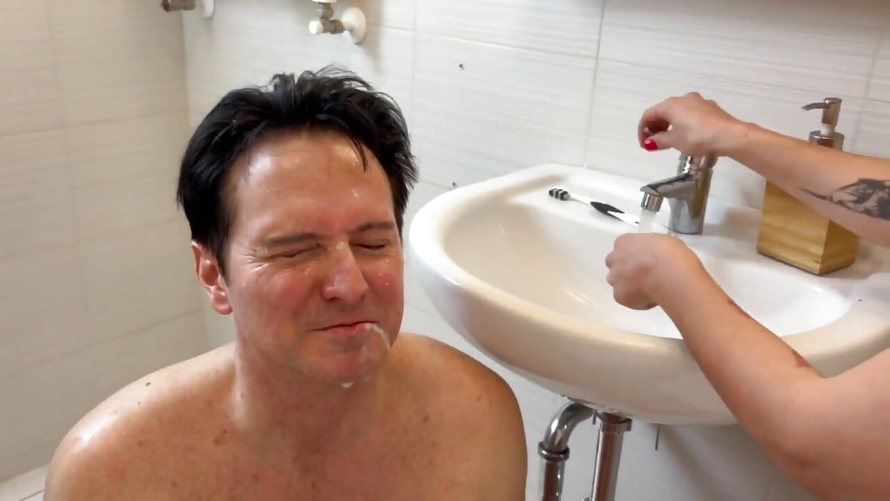 Lesbian Bathroom Humiliation!