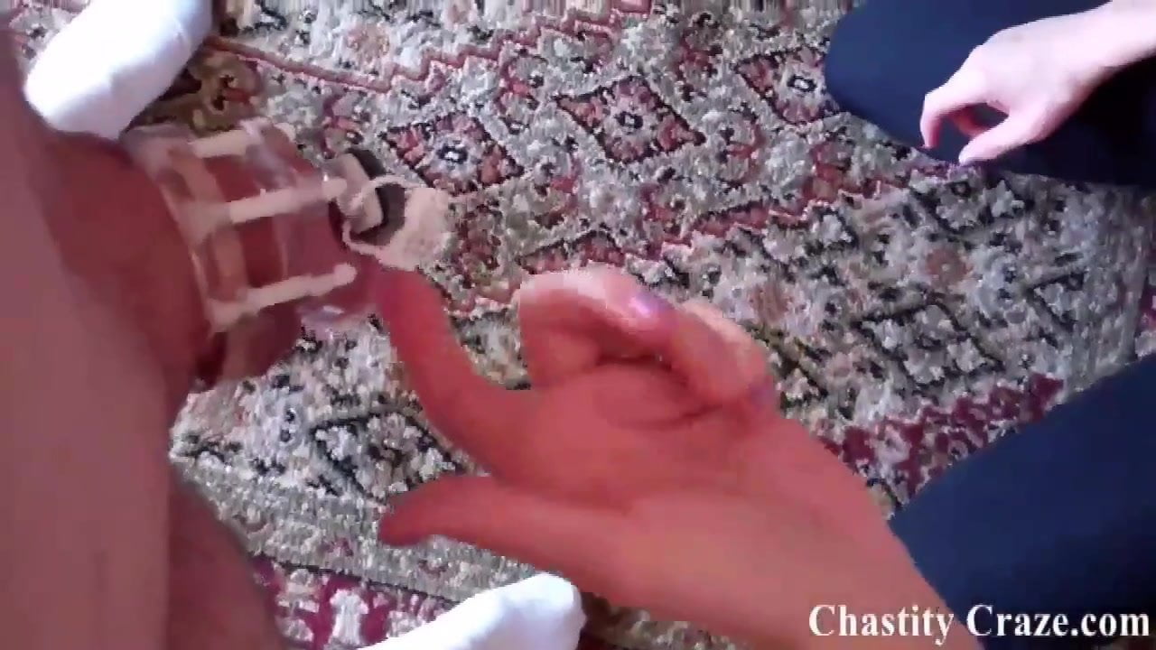 Locking you in chastity for the weekend