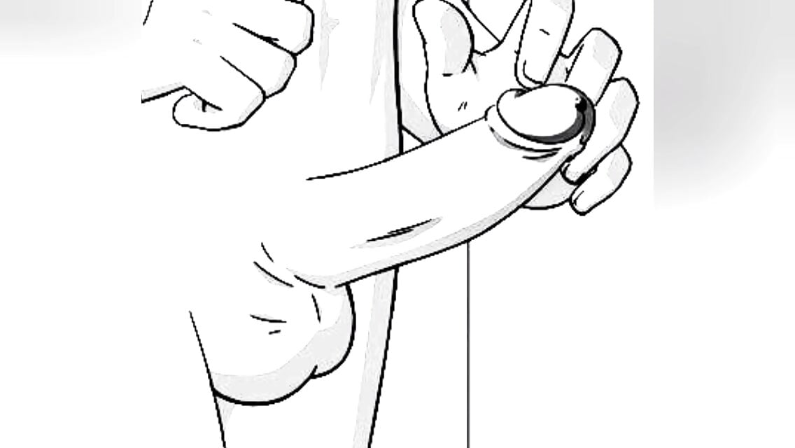 Masturbation on camera in front of my girlfriend, showing me her cute ass – comic