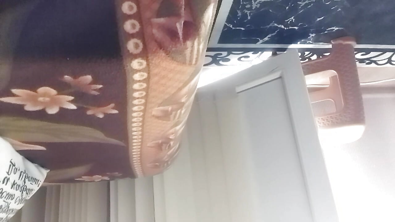 My tits stick out of my blue t-shirt