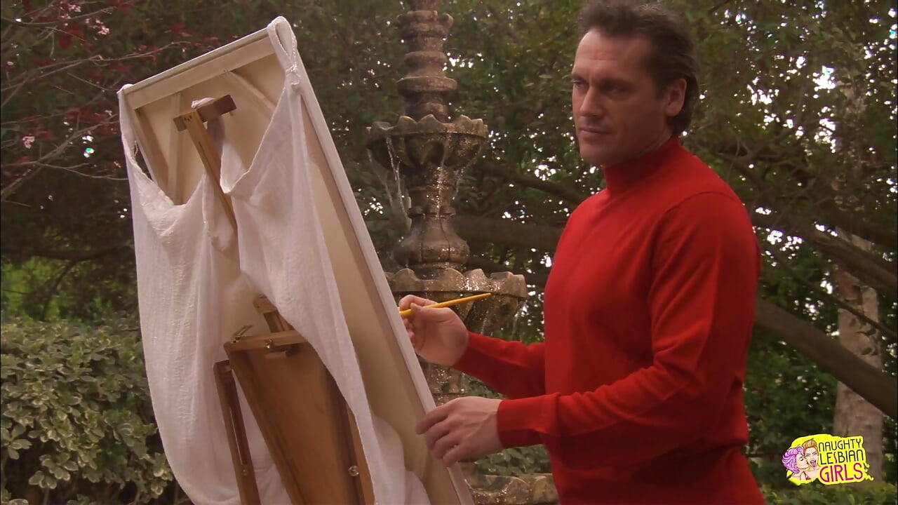 She Was Playing Cello and Her Lesbian Friend Came and They Started Kissing Each Other