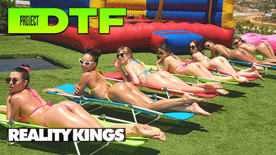 Twelve Of The Hottest Pornstars In The Industry Get Together In A Huge House For A Steamy Orgy – Reality Kings