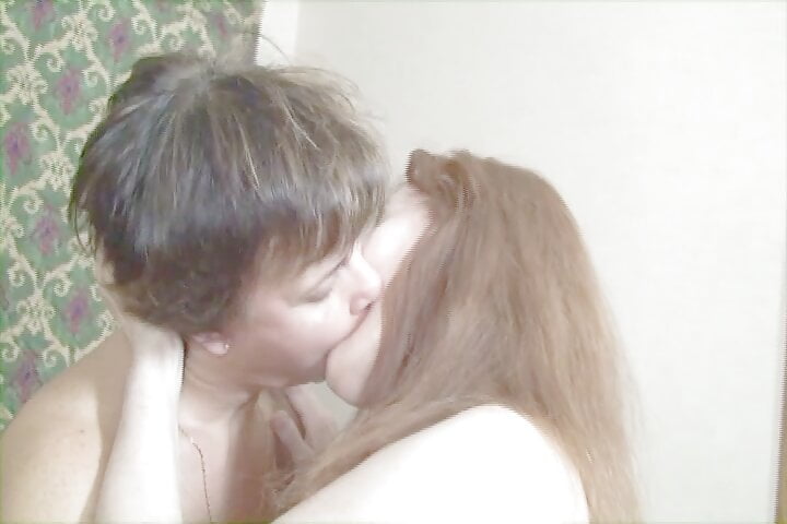 two grandmothers undress and lick each other’s twats