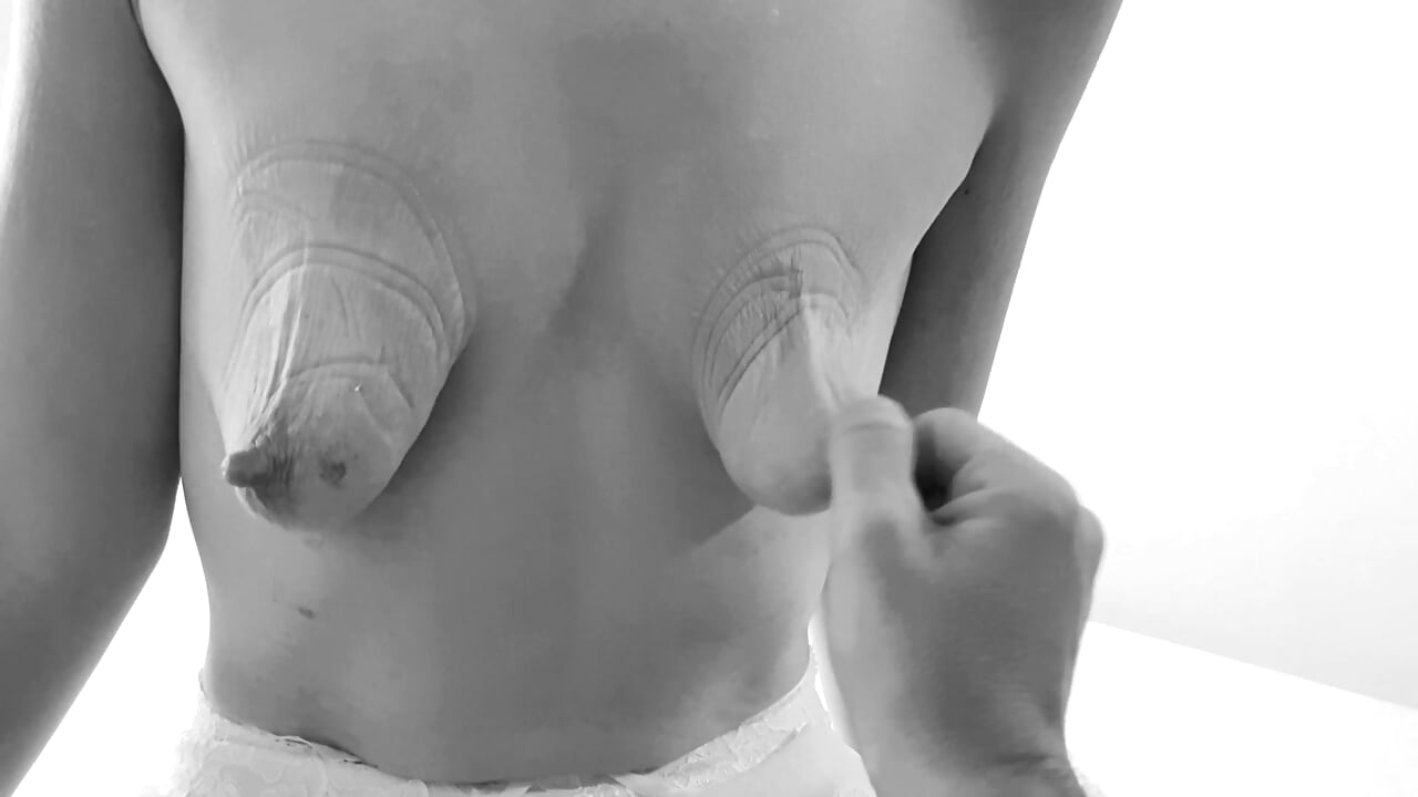 Zip-tied saggy tits torture – Bdsmlovers91