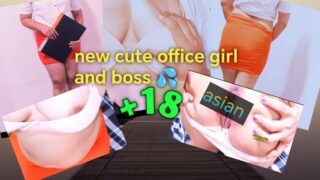 +18 srilanka new office cute girl fuck with boss