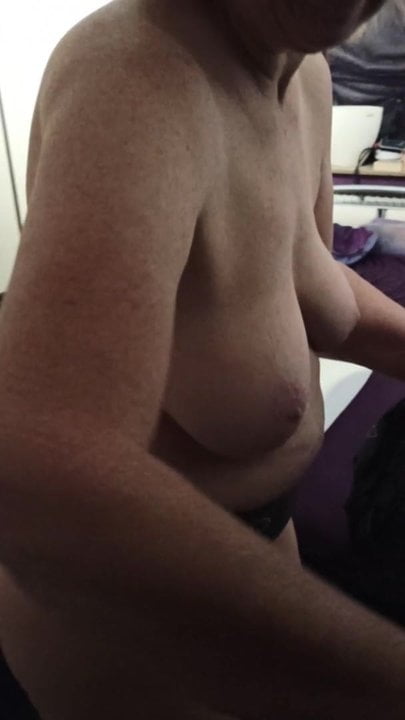 50yrs old saggy wife in the morning