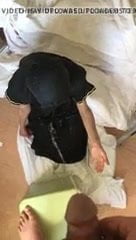 Black Hijab Golden Shower