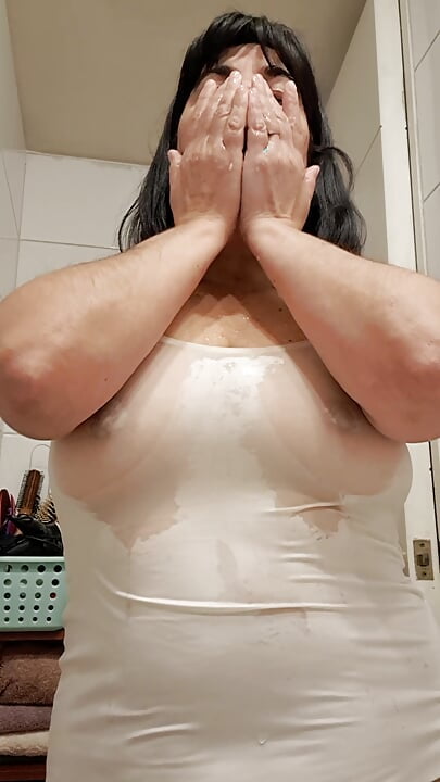 cooling my tits from the heat